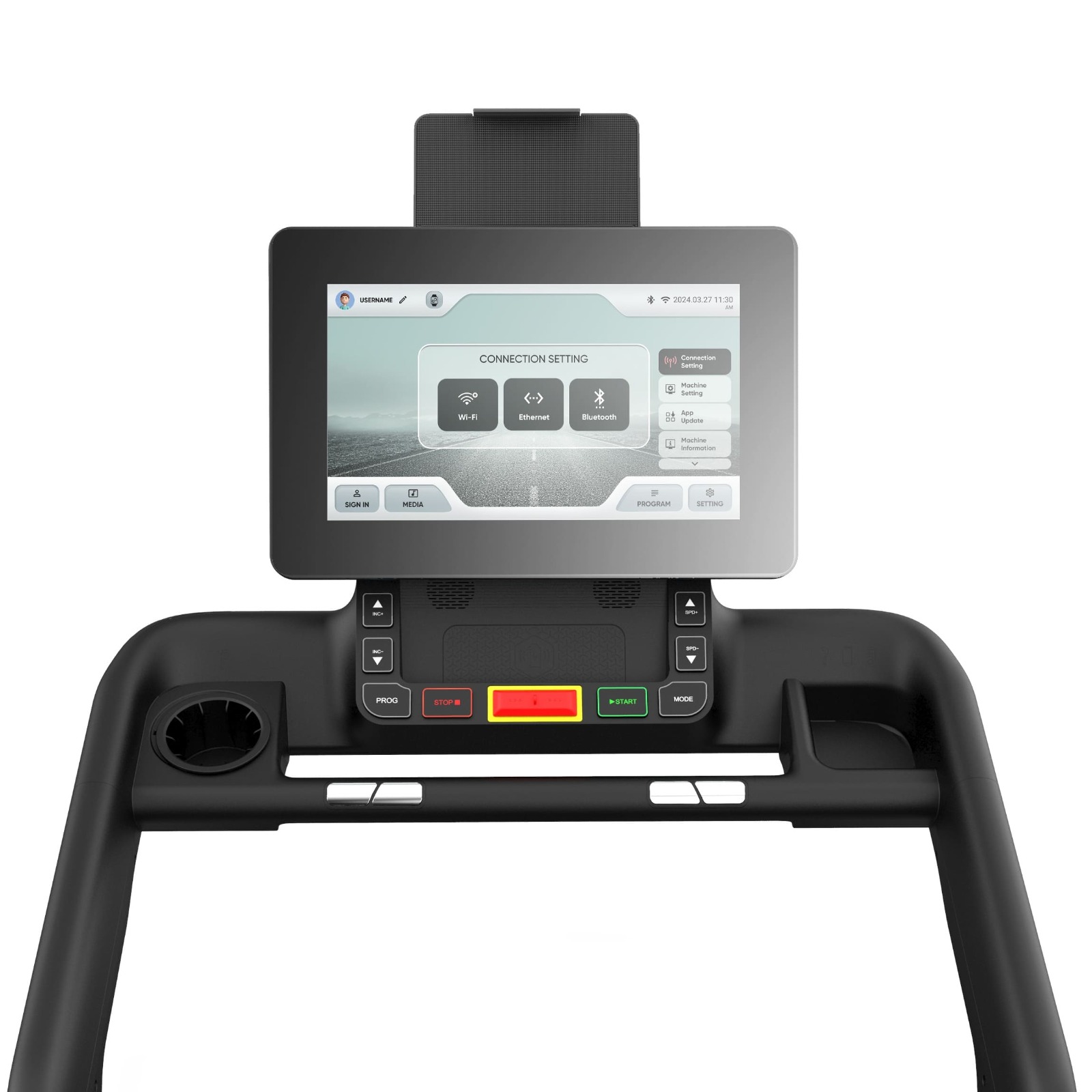 Axox Fitness Elevate T10 ENT Treadmill with 15.6" Touchscreen