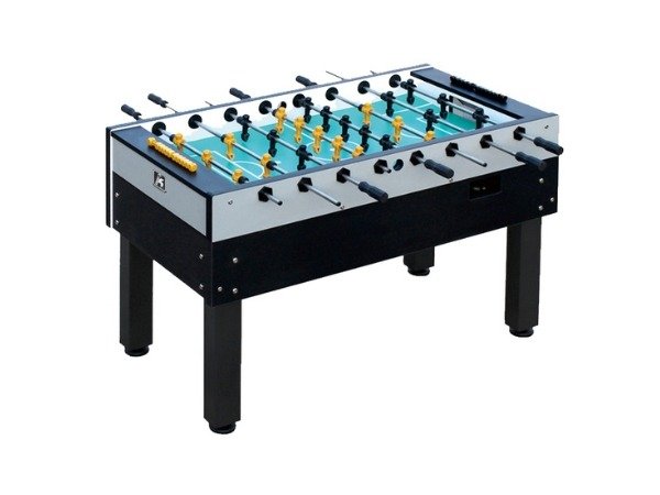 Knightshot ST139 Commercial Use Coin-Operated Foosball Table With Black And Yellow Players
