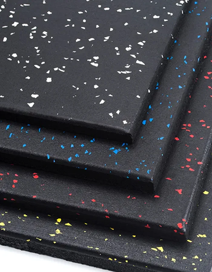 Miracle Fitness Heavy-Duty Gym Floor Mats 100 x 100 (cm) - 20 mm