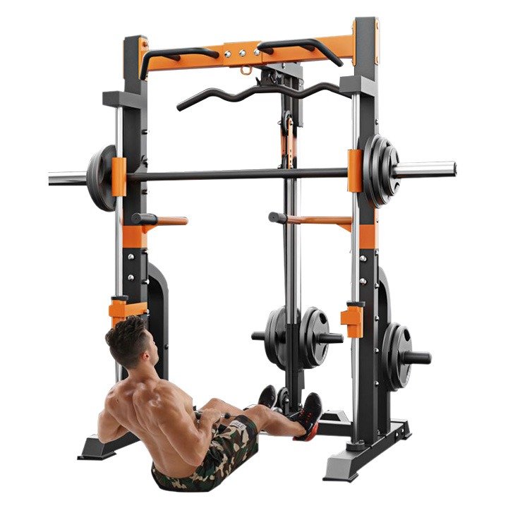 Miracle Fitness Smith Machine with Cable Pulley Station