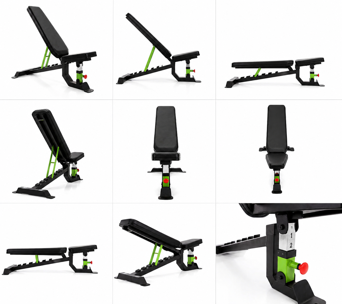 Miracle Fitness Adjustable Weight Bench Af4019