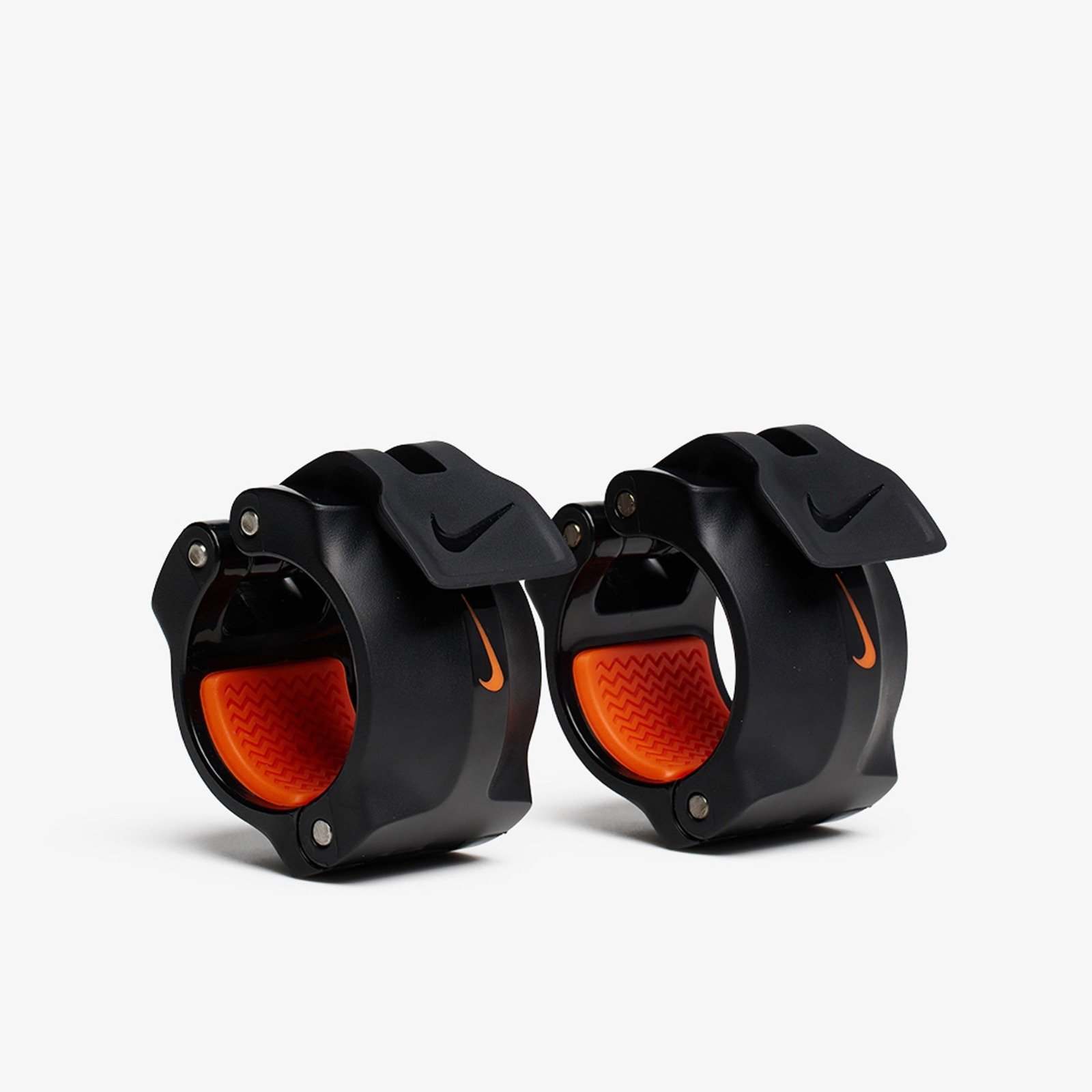 Nike Strength Barbell Collars | Black/Orange