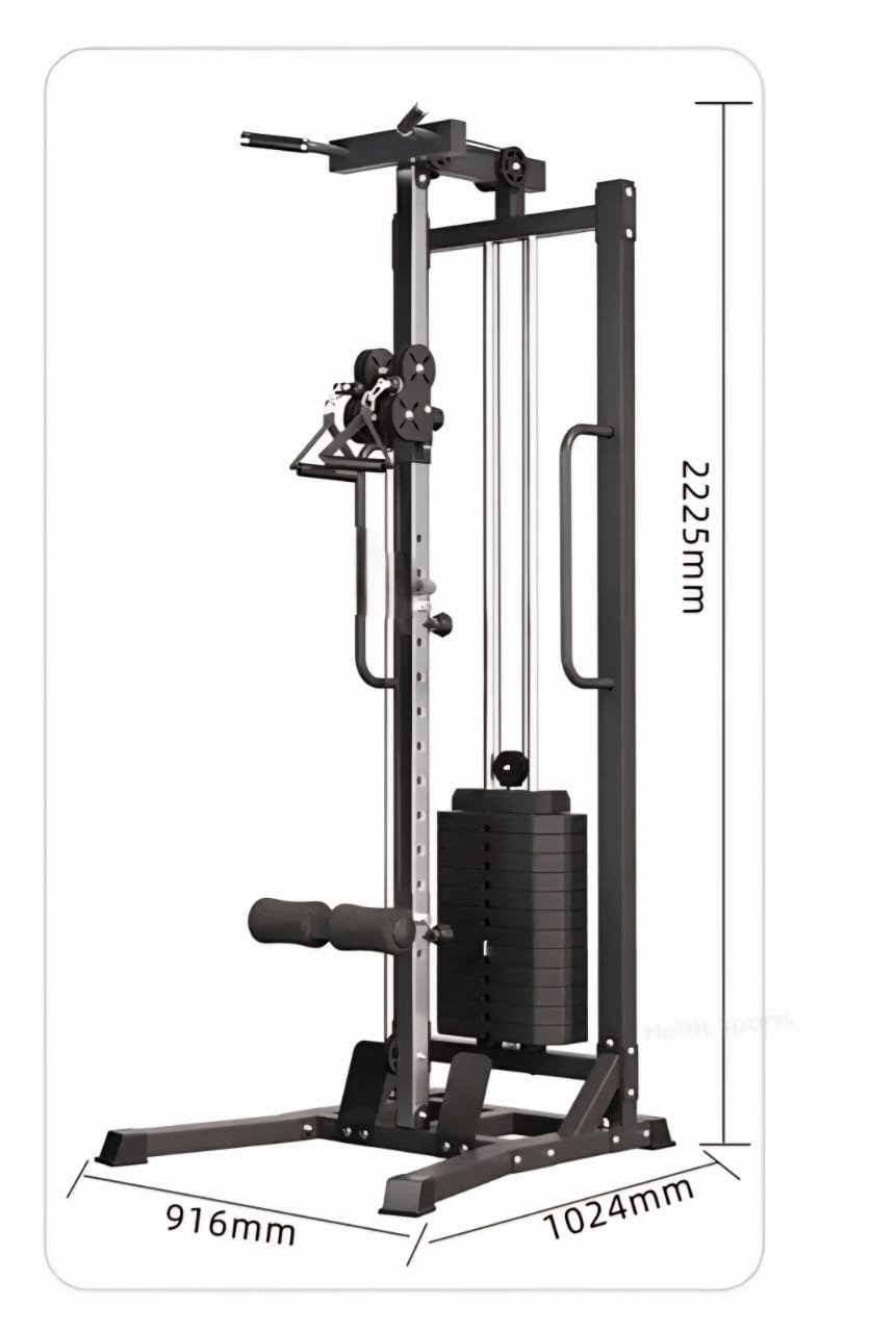 Miracle Fitness Single Side Adjustable Pulley Trainer MR-A5