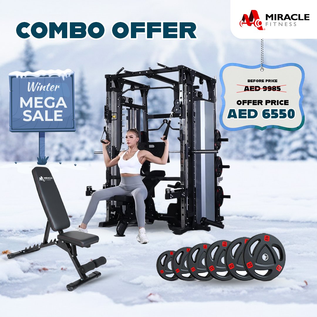 All-in-One Functional Trainer Fitness Equipment Combo Offer