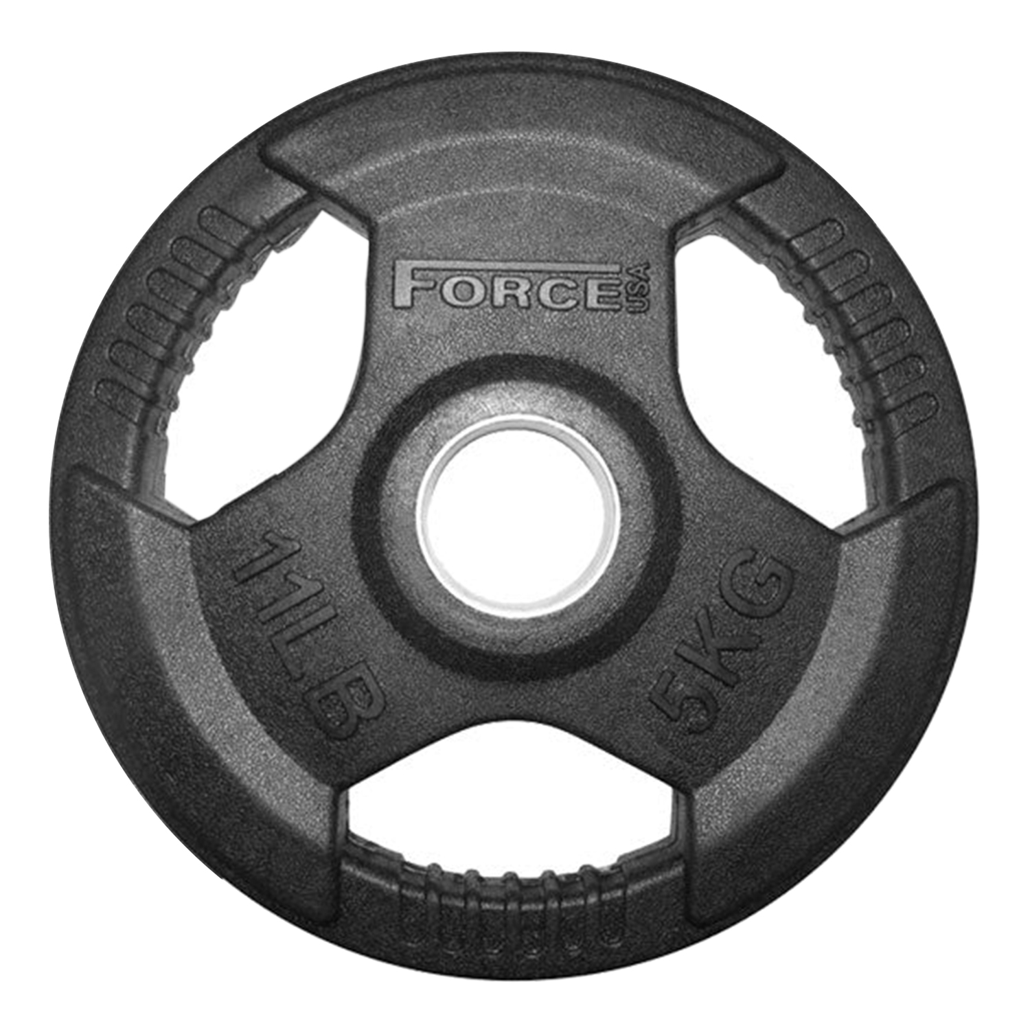 Force USA Rubber Coated Olympic Weight Plate, 5 Kg