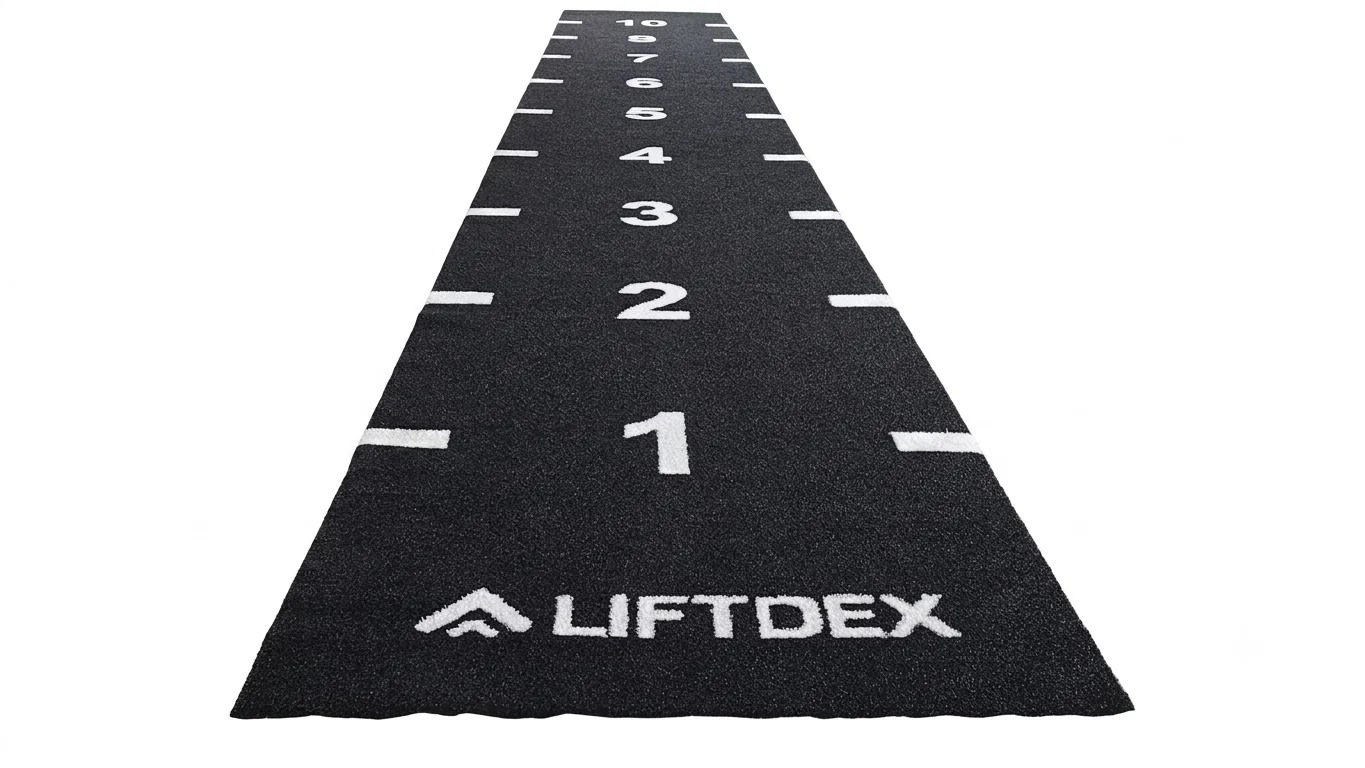 Liftdex Sled Track Grass with Marking - 10 Meters (Black)