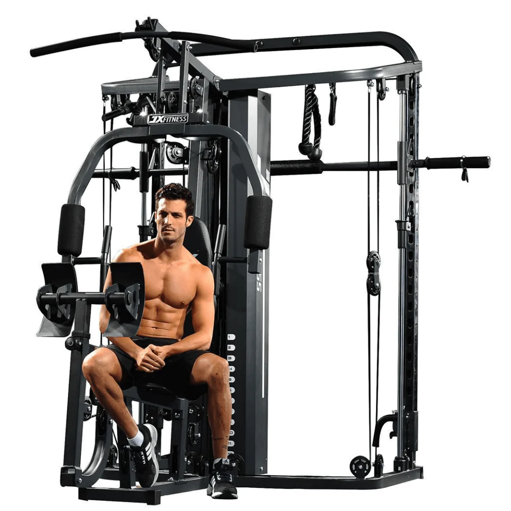 JX Fitness Multifunctional Home Gym with Smith bar & Cable crossover - JX-925