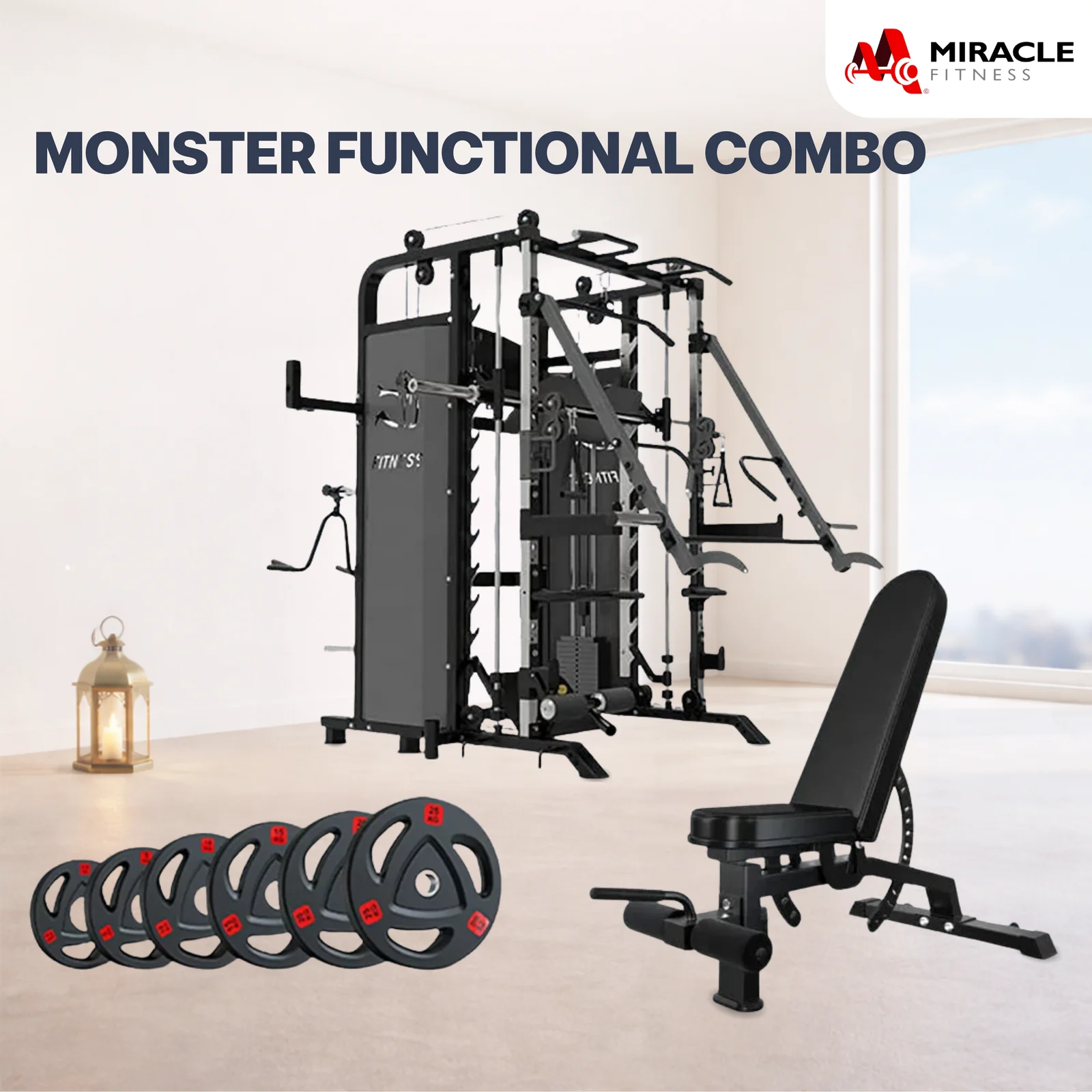 All in One Monster Functional Trainer Combo