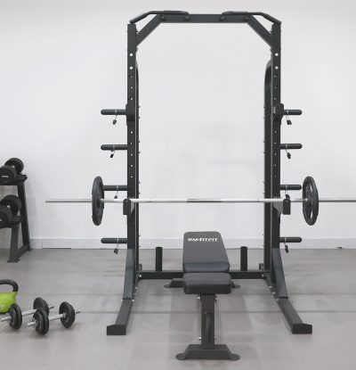 Miracle Fitness Half Power Squat Rack Cage- WB064