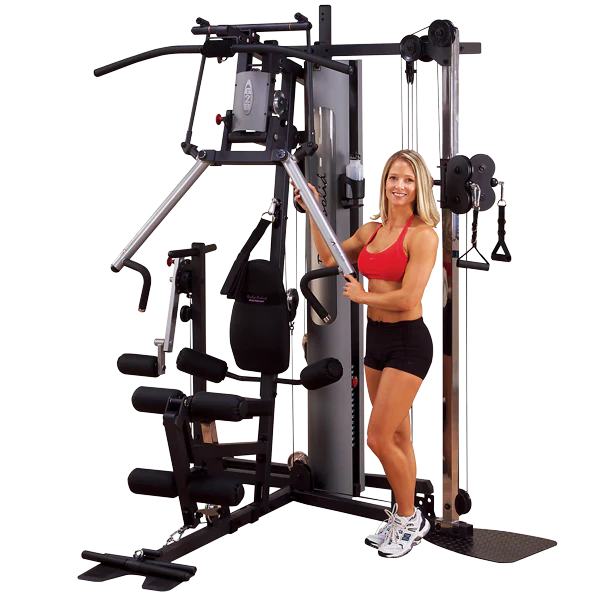 Body Solid G2B Advanced Gym with Bi-Angular Press Arm