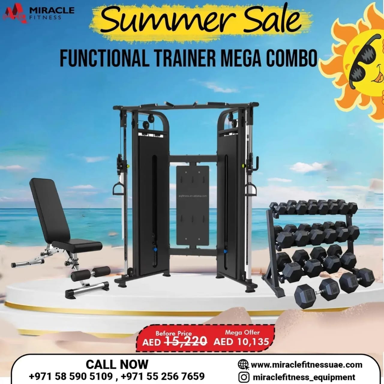 Functional Trainer Machine Combo