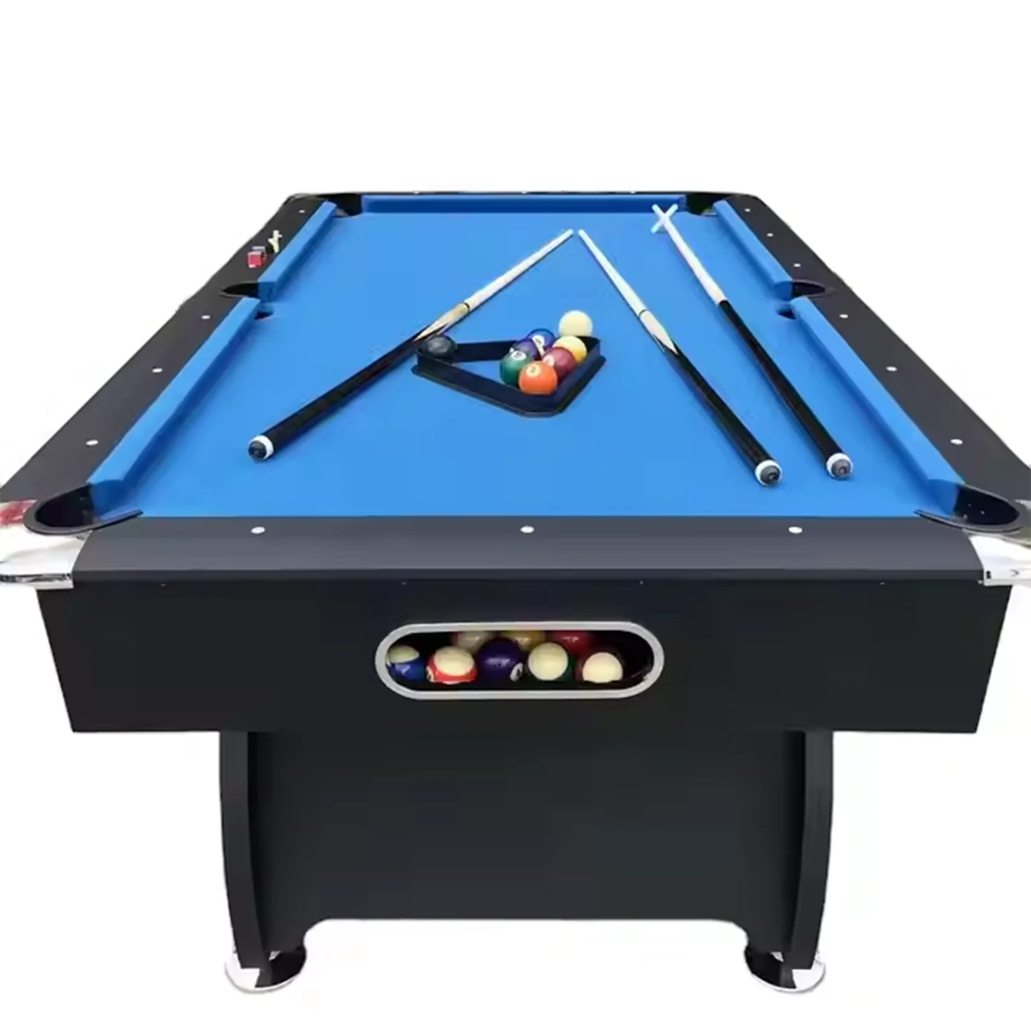 Miracle Fitness 7ft 3 IN 1 Billiard Pool Tables with Ping Pong Dining Table Convertible