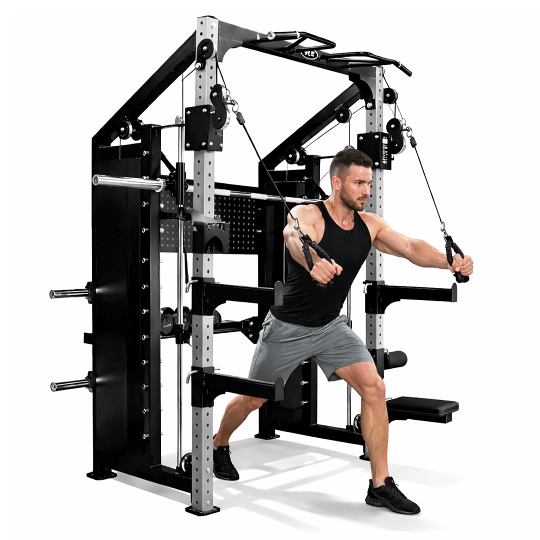 Monster All in One Home Gym Functional Trainer with Smith Combo