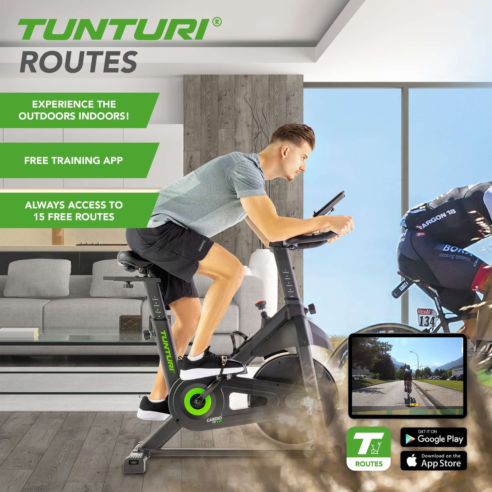 Tunturi Cardio Fit S20 Sprinter Spinning Bike