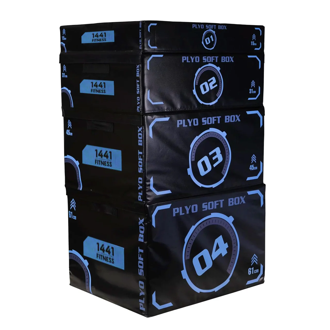 Body Strong Fitness 4 in 1 Adjustable Plyo Box