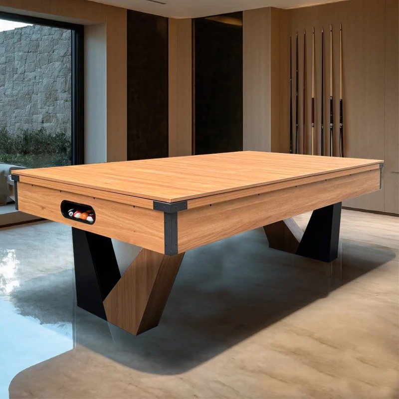 Miracle 3 in 1 7 FT Pool Tables Billiards for Billiards/Table Tennis/Dining Table Multi-functional