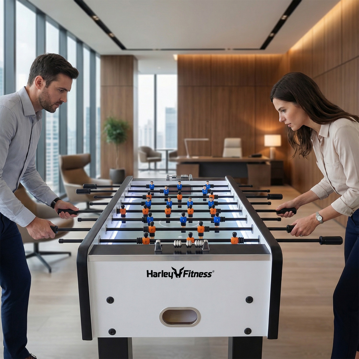 Harley Fitness GoalMaster Premium Foosball Table