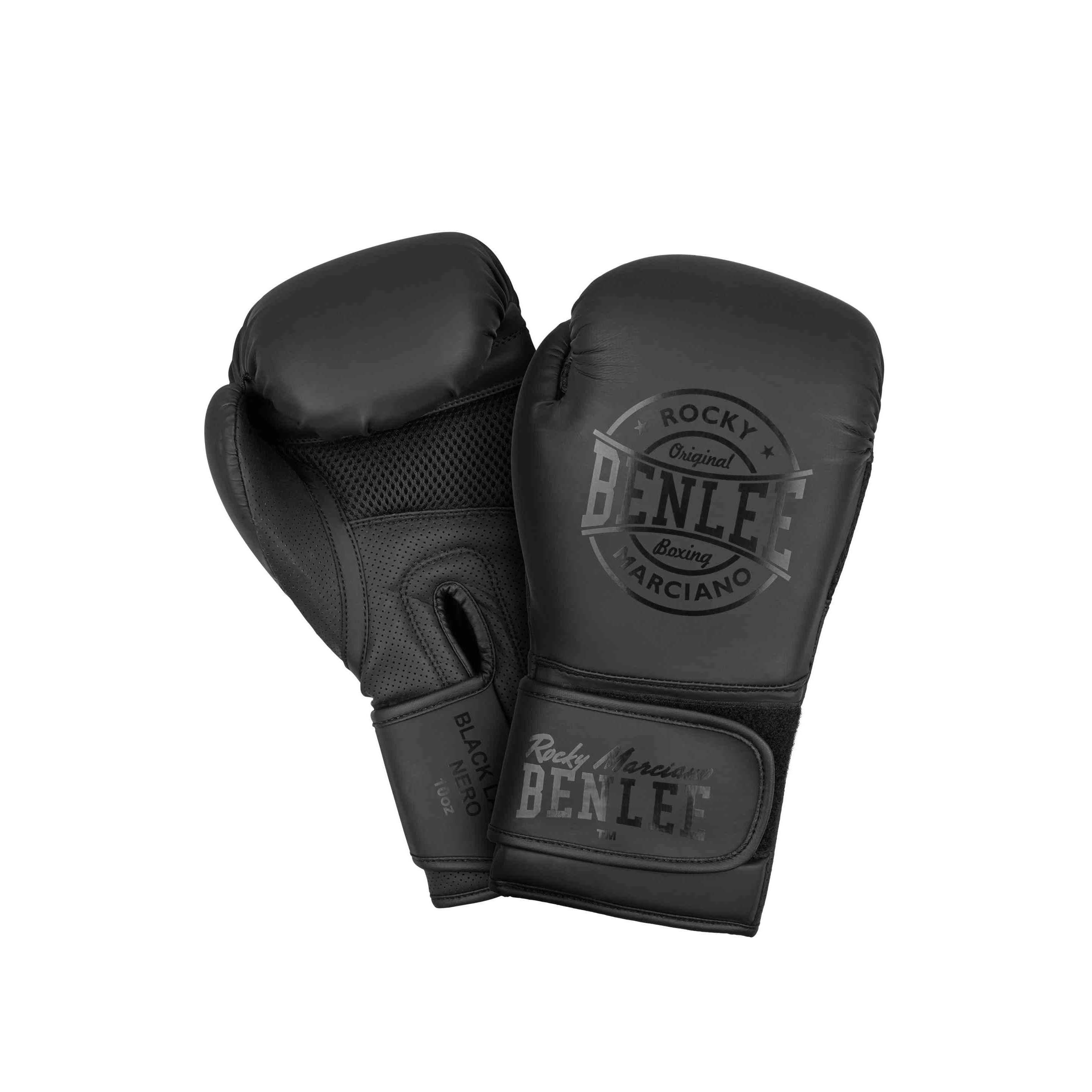 Benlee Artificial Leather Boxing Gloves, Light Black
