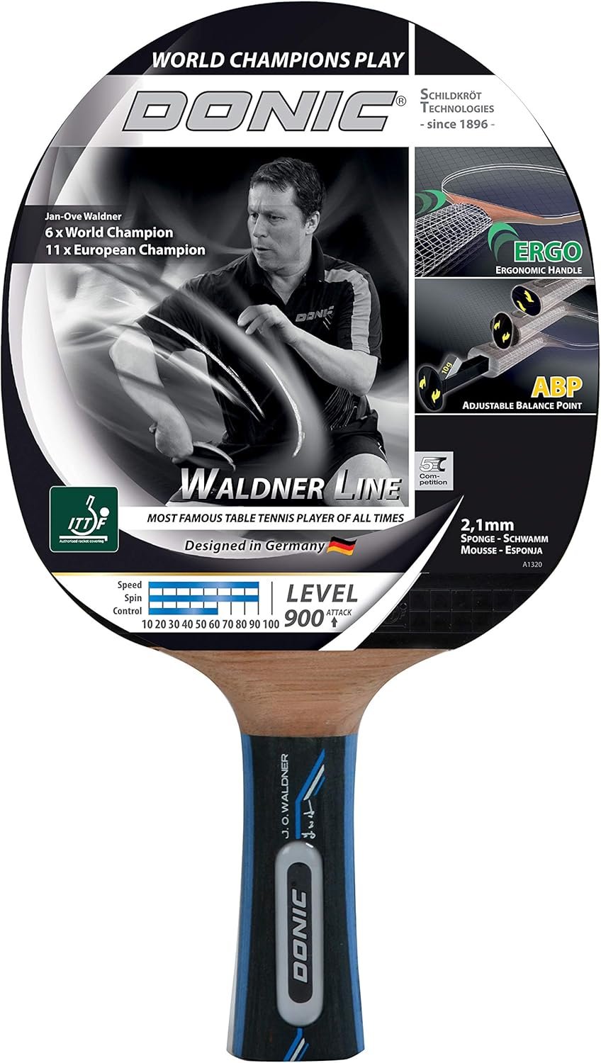 Donic Table Tennis Bat - Model Young Champs 200 to 900