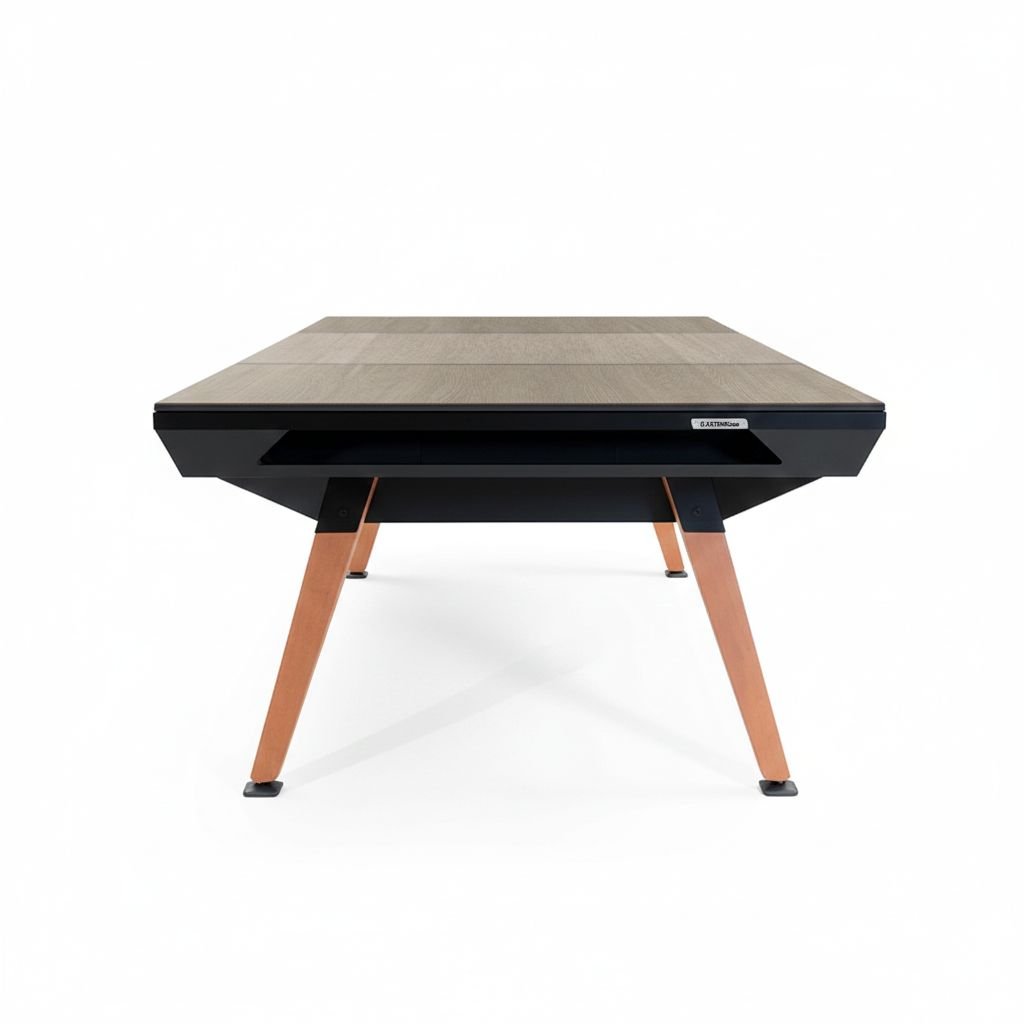 Cornilleau Origin Outdoor Wood Effect Dining Conversion Tabletop | Black