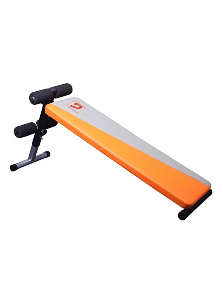 LivePro Fitness Sit-Up Bench LS1201 - Orange + Gray