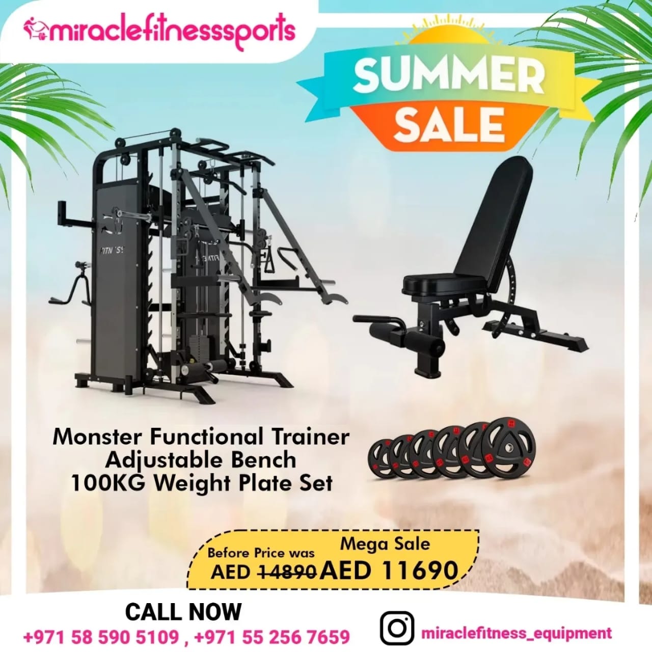 All in One Monster Functional Trainer Combo