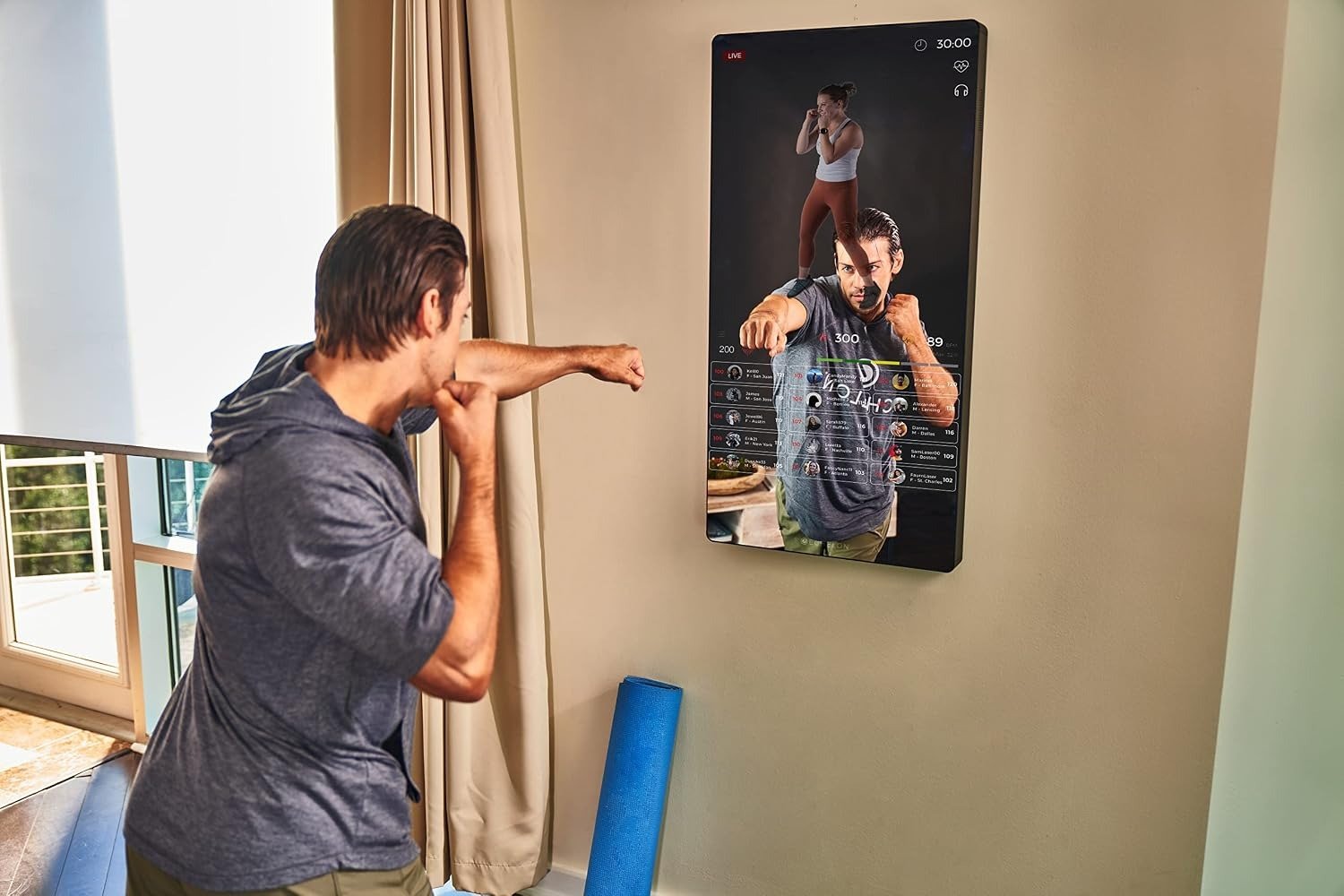 Echelon Reflect Touch Smart Fitness Mirror 50"
