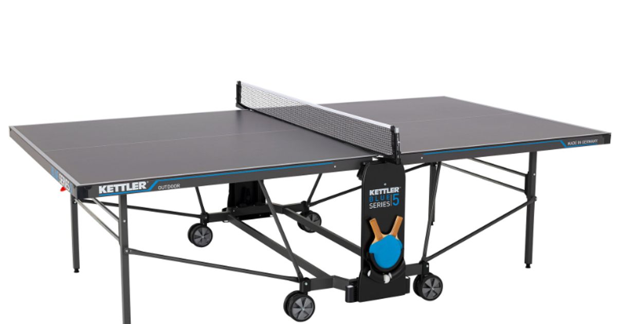 Kettler Blue Series 5 Outdoor Table Tennis Table