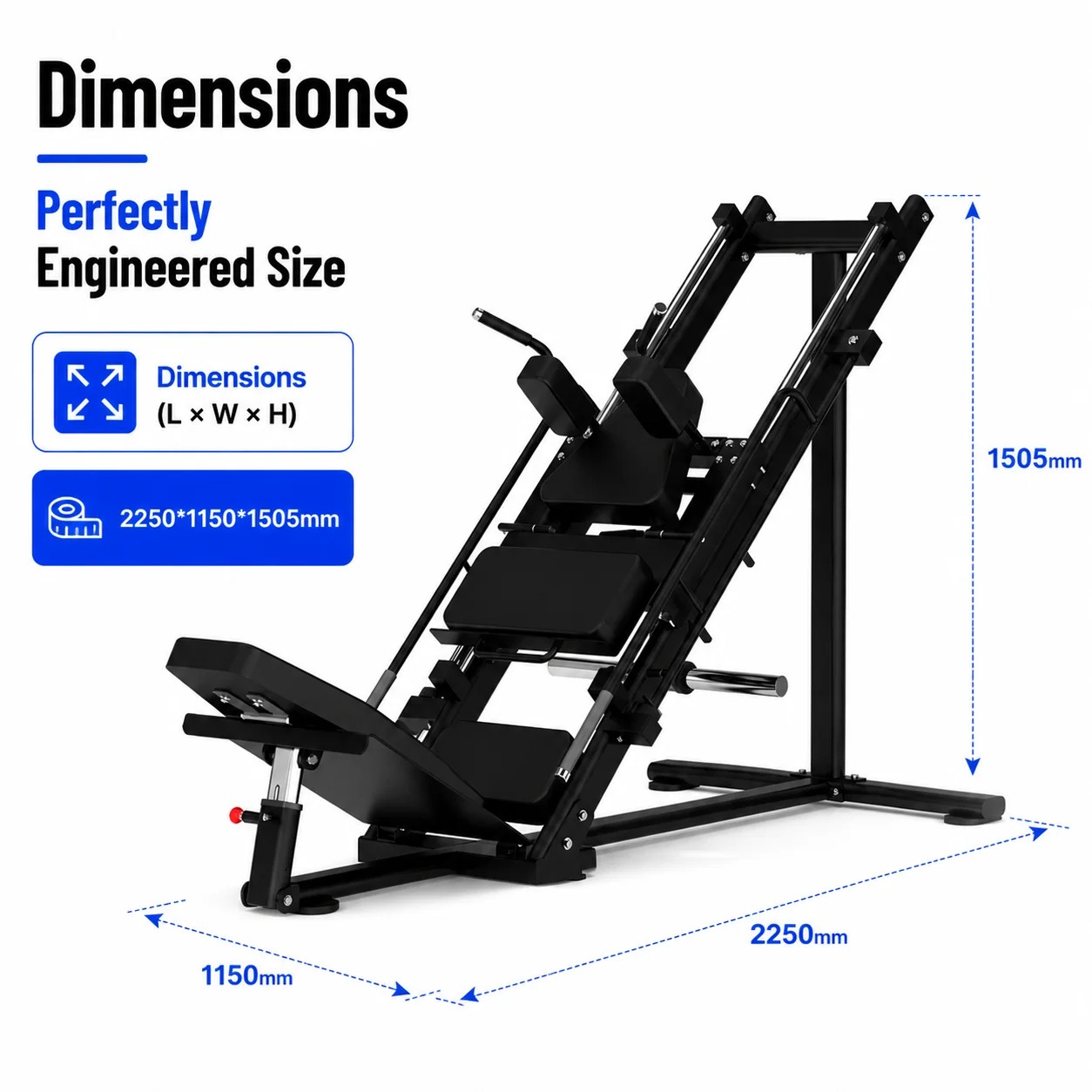 Insight Fitness Leg Press/Hack Squat DR003
