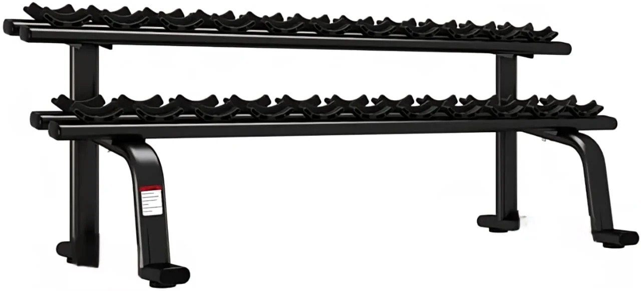 HEX DUMBBELL SET 2.5KG TO 50KG WITH 2PC RACK