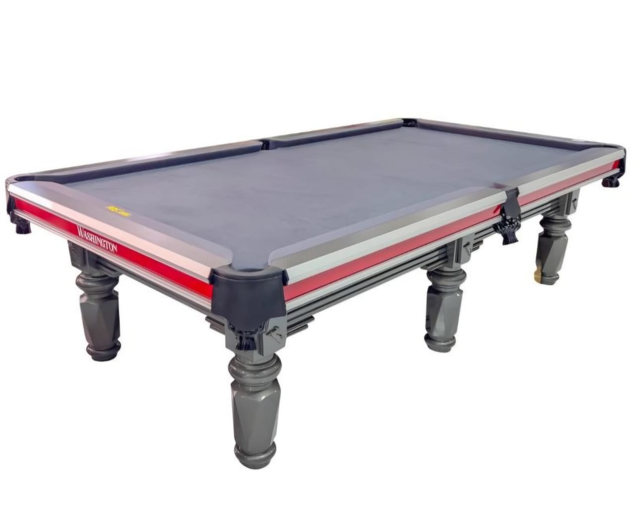 Washington 9ft Billiard Premium Table With Dark Grey Cloth, BJ-X9 with Accessory Kit