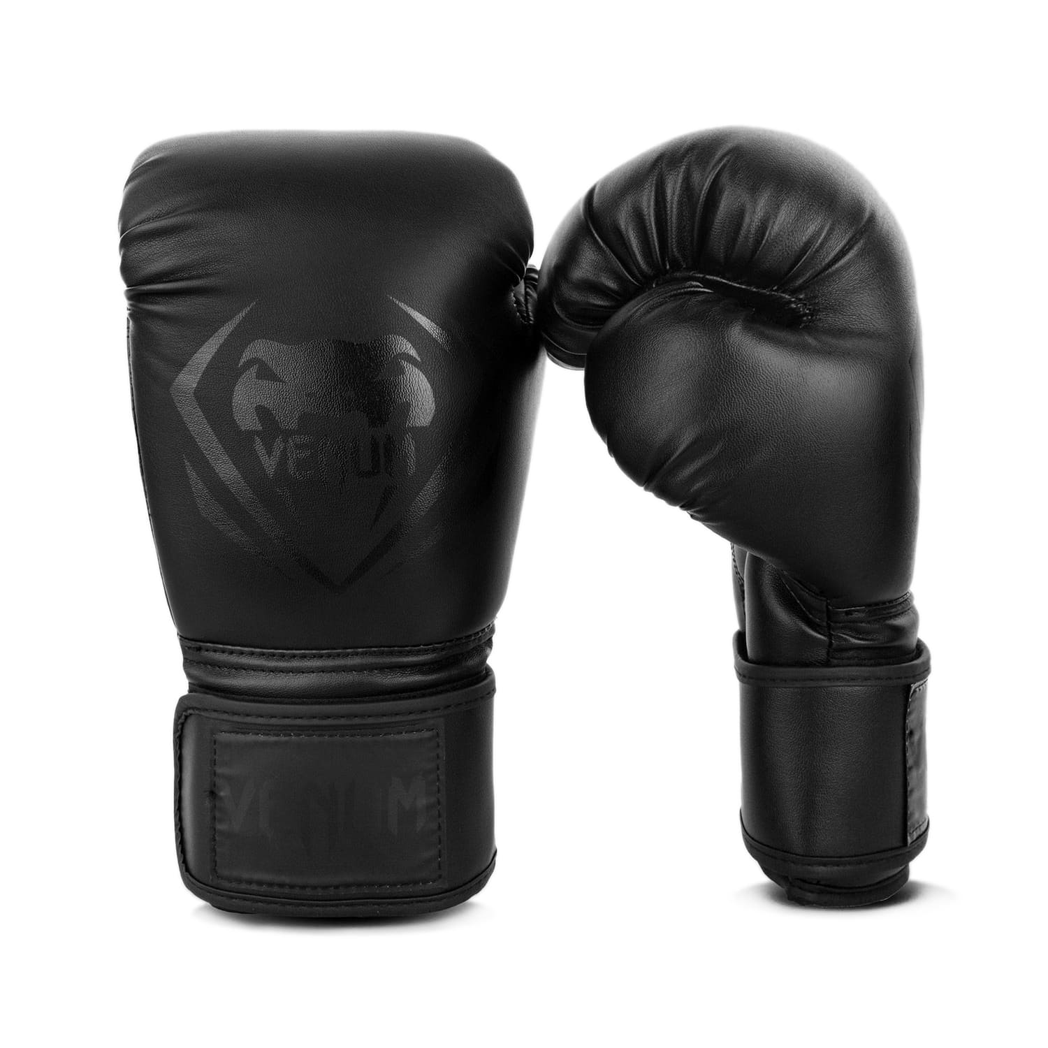 Venum 16 Oz Contender Boxing Gloves, Black