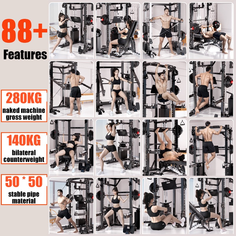 MIRACLE FITNESS ALL-IN-ONE FUNCTIONAL TRAINER HD127
