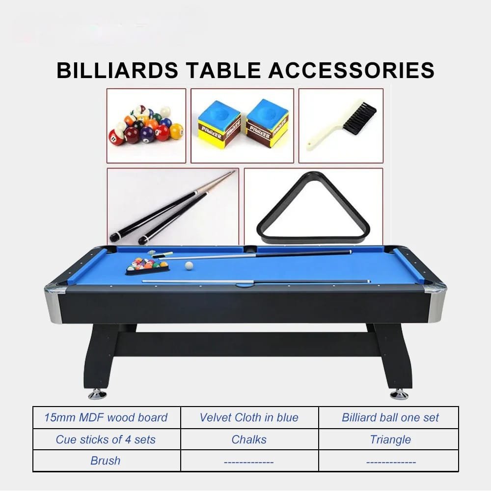 Miracle Fitness 8ft Billiard Pool Table Auto Ball Return