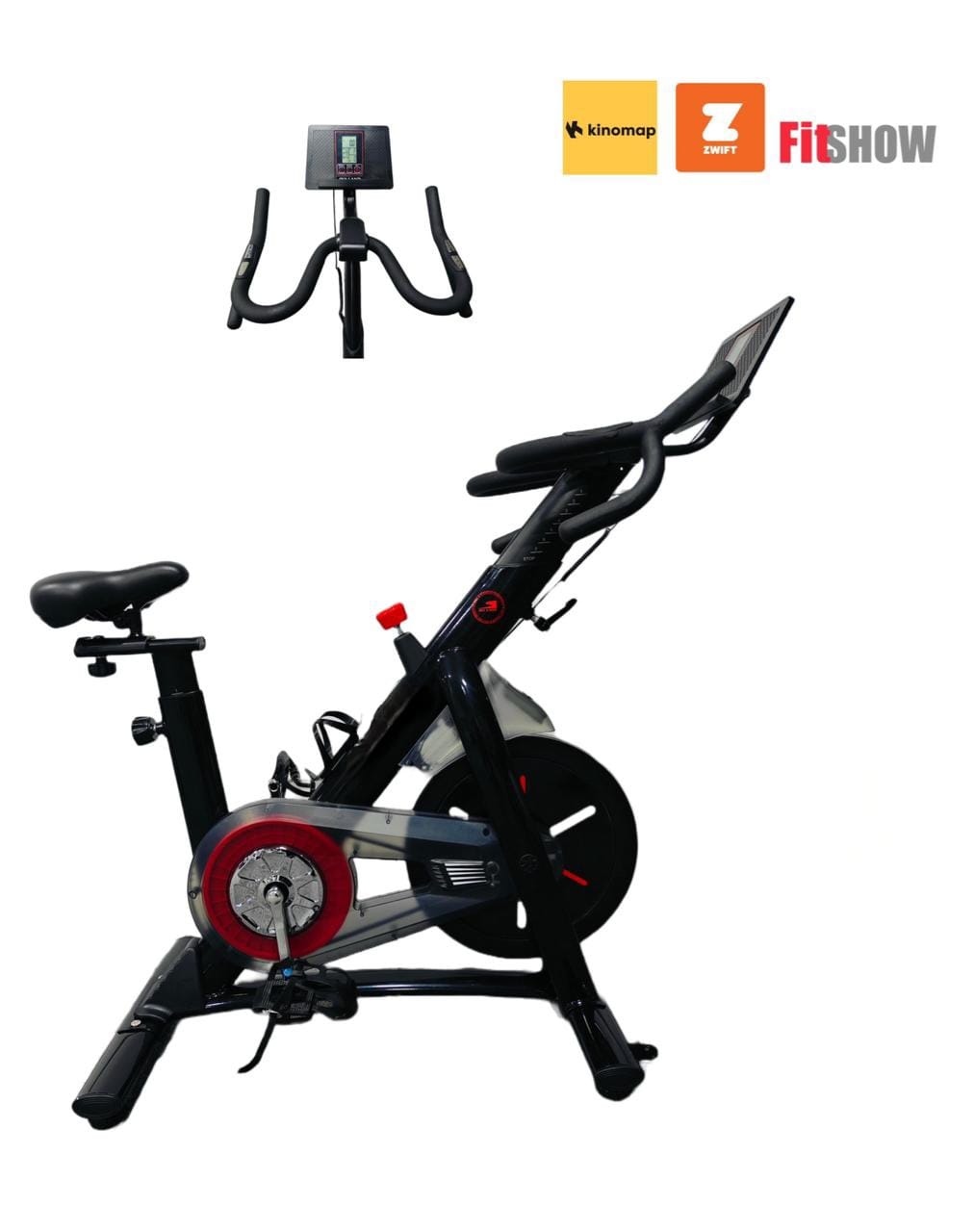 Miracle Fitness Indoor Spin Bike with FitShow App