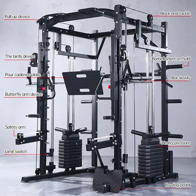 MIRACLE FITNESS ALL-IN-ONE FUNCTIONAL TRAINER HD127