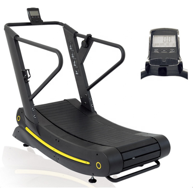 Body Strong Commercial Air Runner Curve Treadmill XZ800