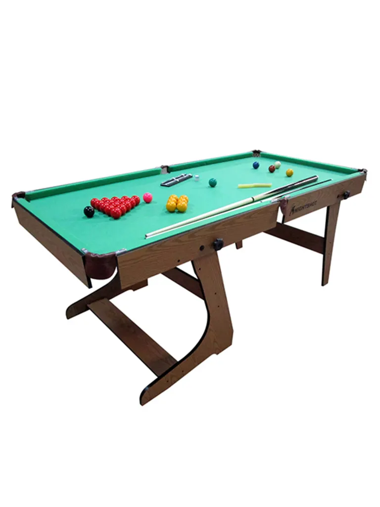 Knightshot Foldable Home-Use Kids Pool/Billiard Table | 6 FT