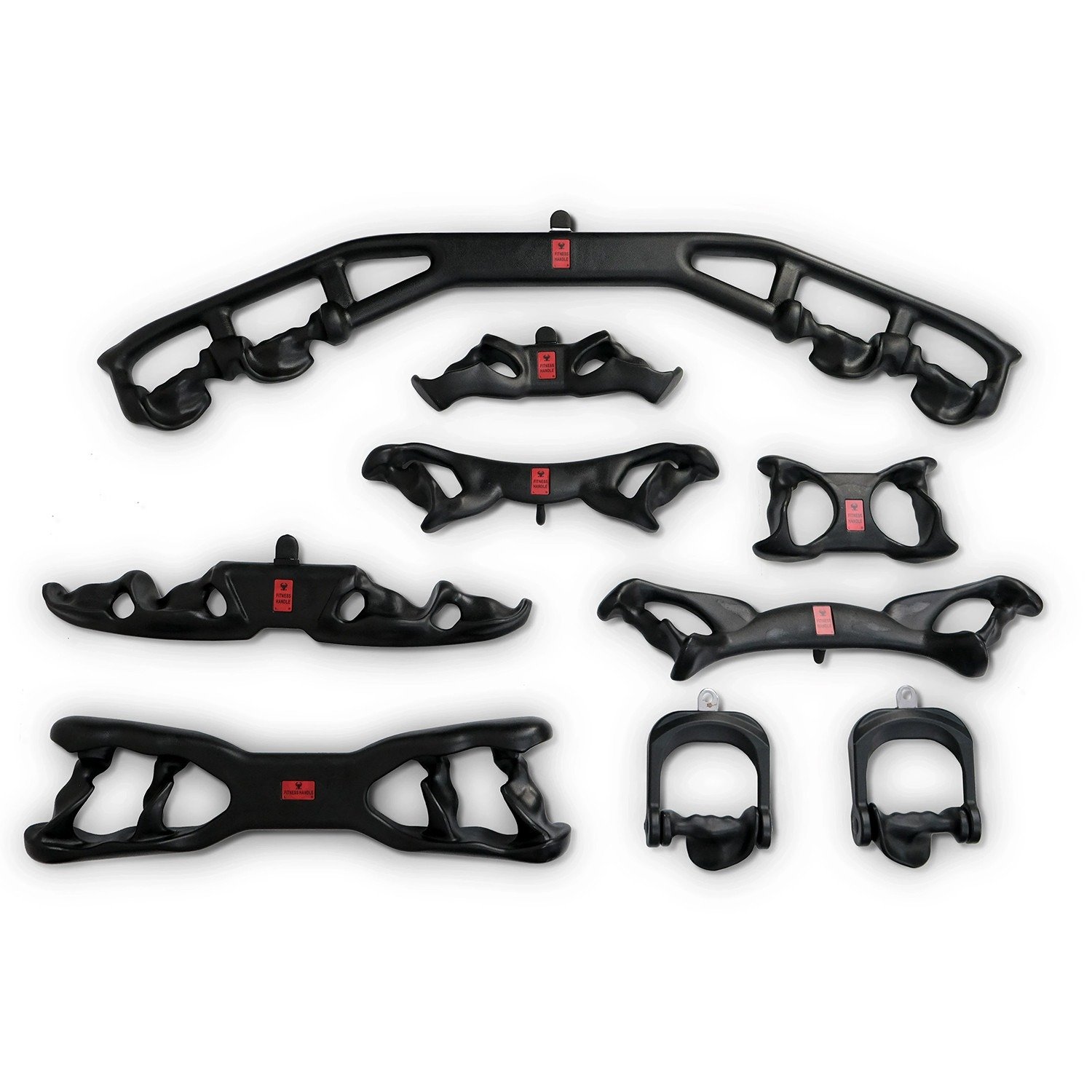 Miracle Fitness Multi-Grip Cable Handle Set (Lat & Row Attachments) – Without Stand