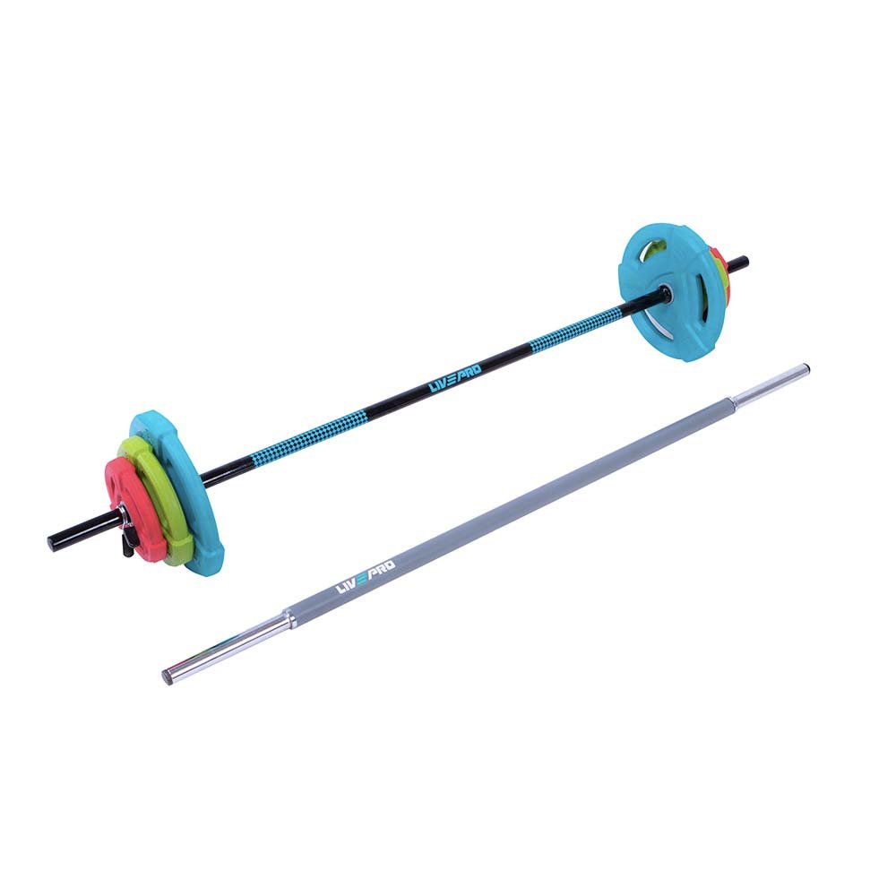 LivePro Studio Chromed Barbell Set 20kg