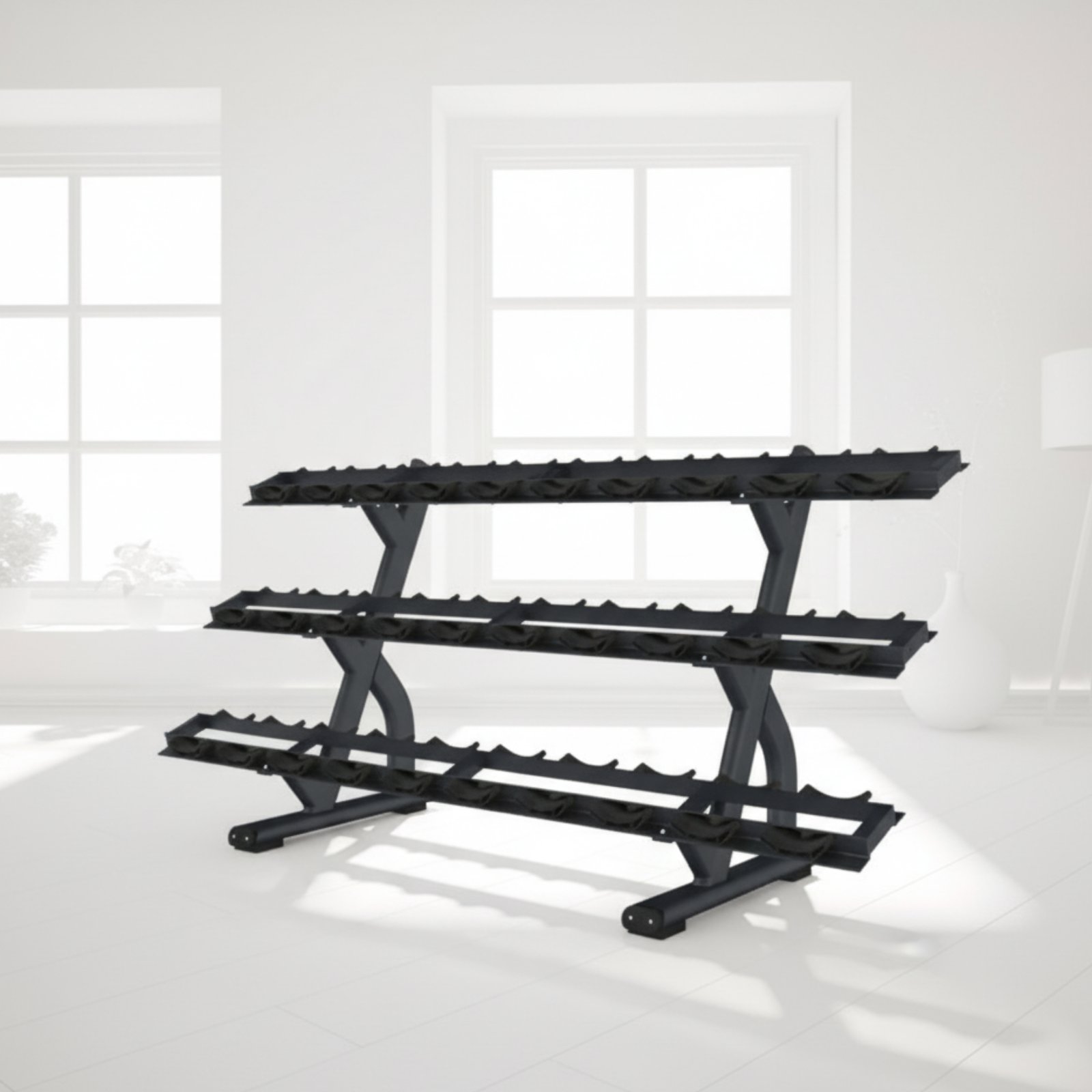 Dumbell & Kettlebell Rack