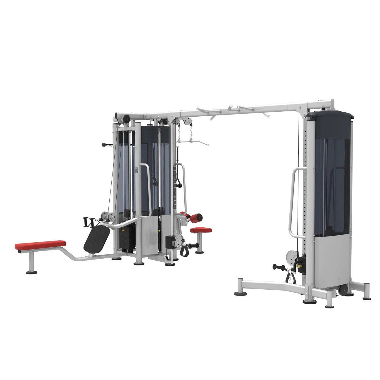 Impulse Fitness 5 Stack Multi Station IT9525 + IT9527 + IT9527OPT 5-Sided Multi-Function Platform