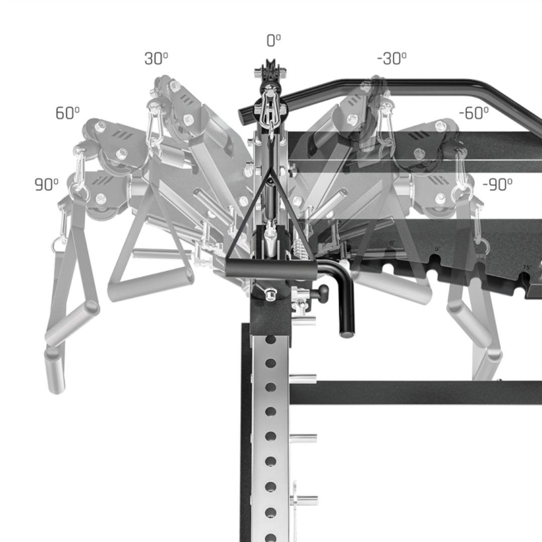 BruteForce ALFA-CUT All-In-One Smith Functional Trainer With Converging Smith