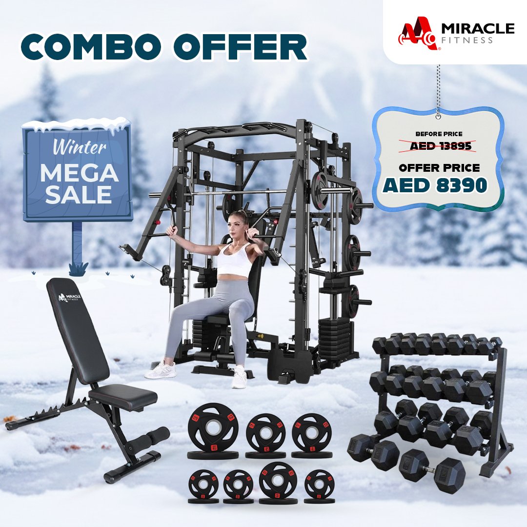 Miracle Fitness All-in-One Functional Trainer Combo Set
