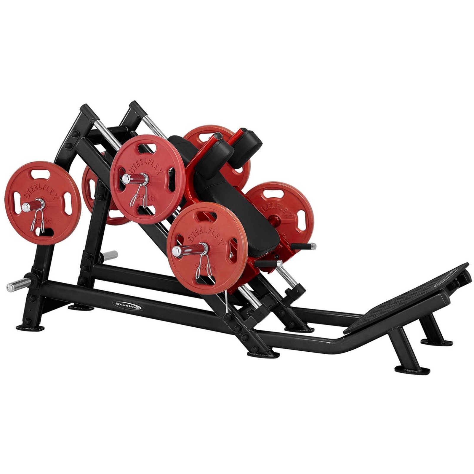 Body Solid Plate Load Hack Press (Black Pad) PLHP-BR