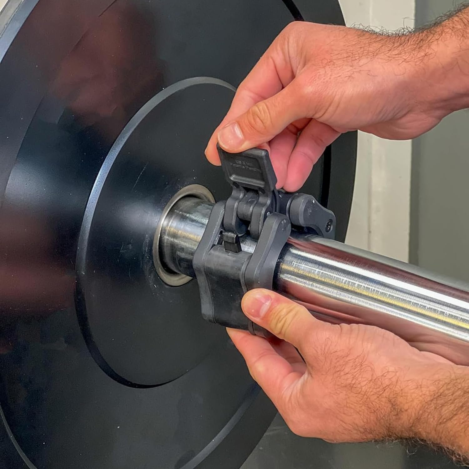 Body Strong Olympic Barbell Clamps Pair Weight Clips for 2 inch Barbell