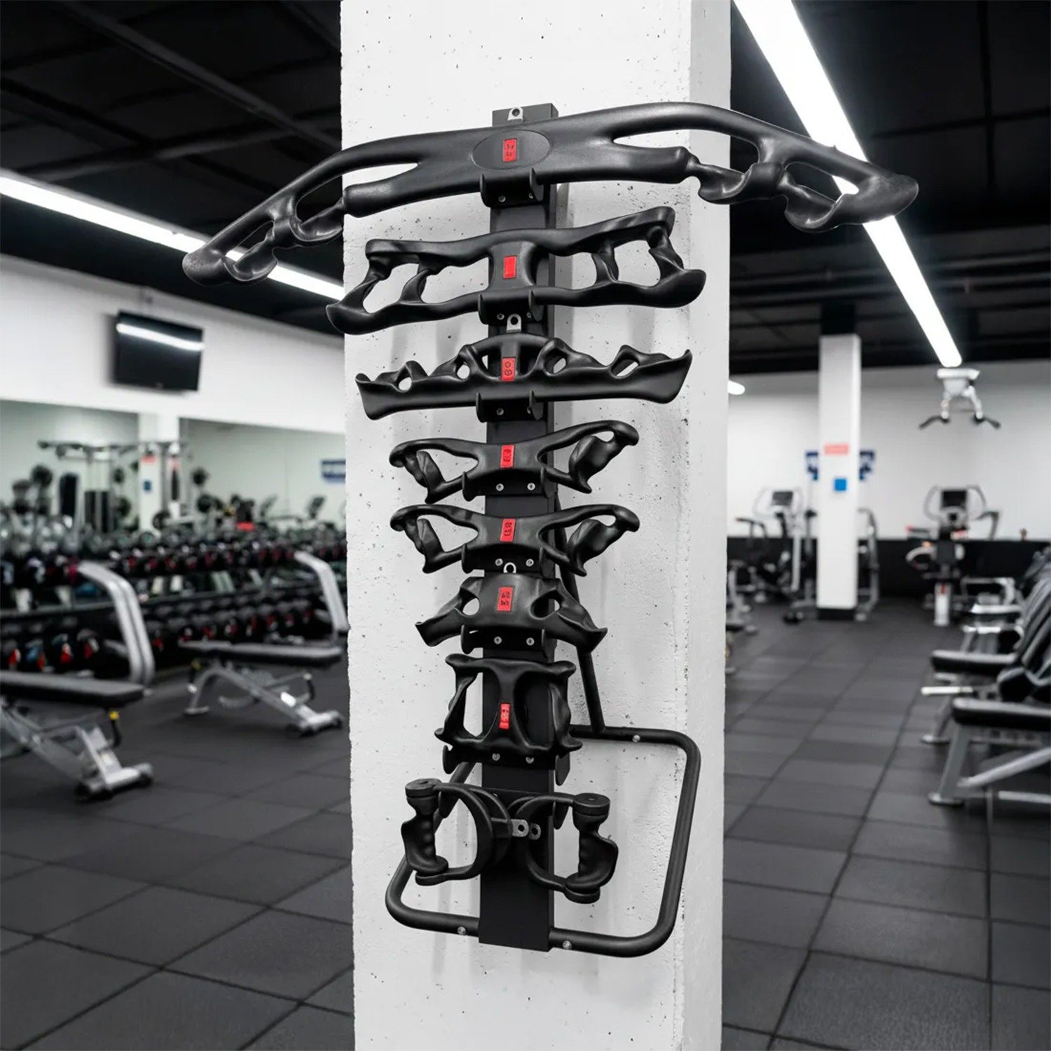 Miracle Fitness Multi-Grip Cable Handle Set (Lat & Row Attachments) – Without Stand