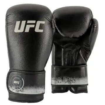 UFC Octagon Lava Boxing Gloves | Black 10 Oz to 14 Oz