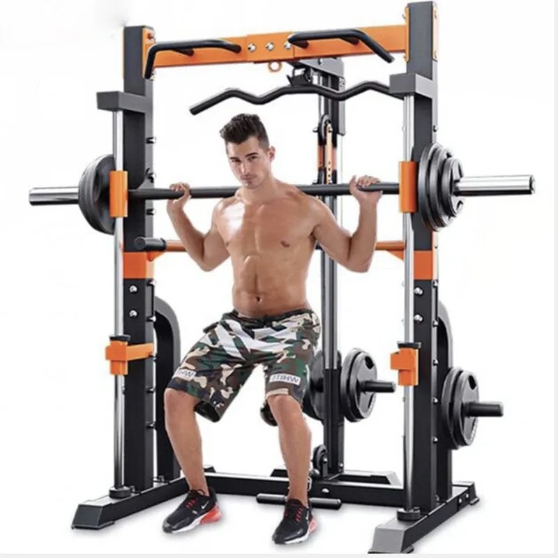 Miracle Fitness Smith Machine with Cable Pulley Station