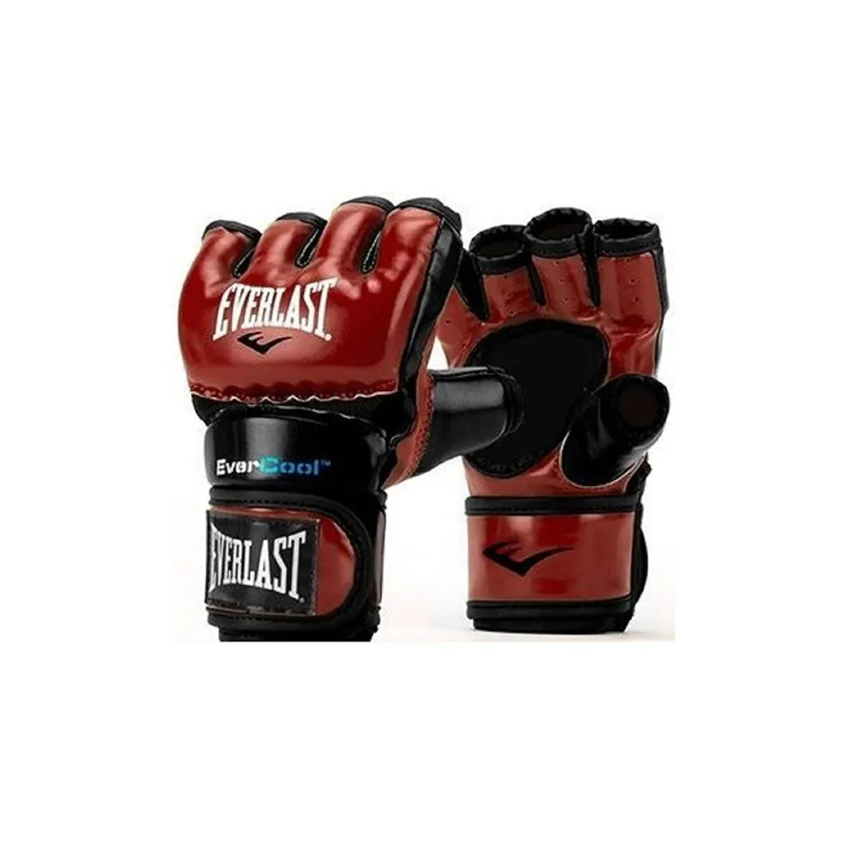 Everlast M/L Everstrike Training Gloves, Red/Black